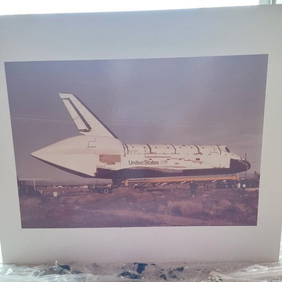 Original Columbia Space Shuttle Photograph-1981, Vintage, Astronomy, Science - Picture 1 of 3